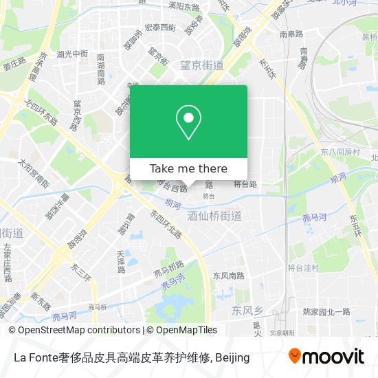 La Fonte奢侈品皮具高端皮革养护维修 map