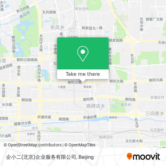 企小二(北京)企业服务有限公司 map
