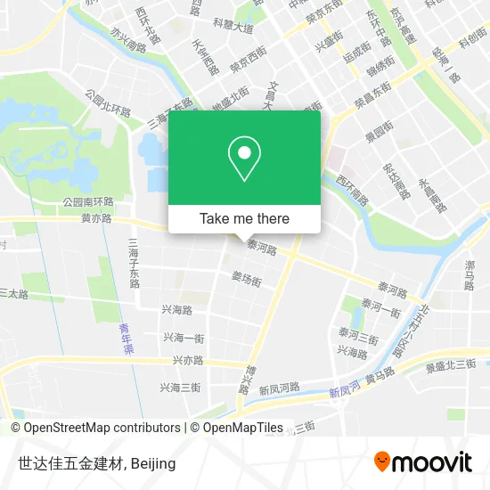 世达佳五金建材 map