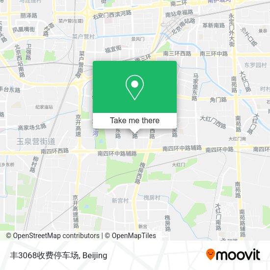 丰3068收费停车场 map