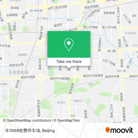 丰3068收费停车场 map