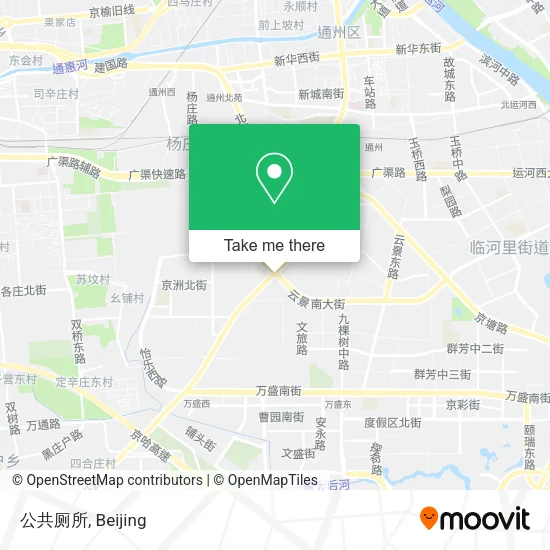 公共厕所 map