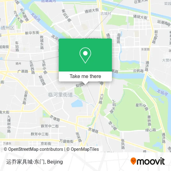 运乔家具城-东门 map