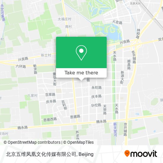 北京五维凤凰文化传媒有限公司 map
