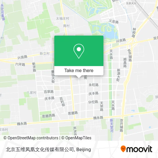 北京五维凤凰文化传媒有限公司 map
