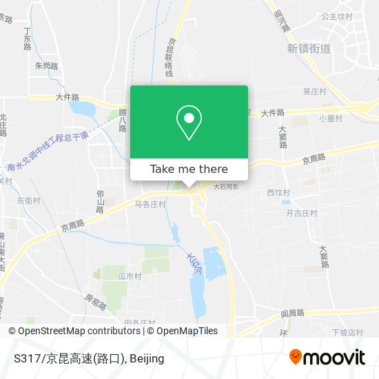 S317/京昆高速(路口) map