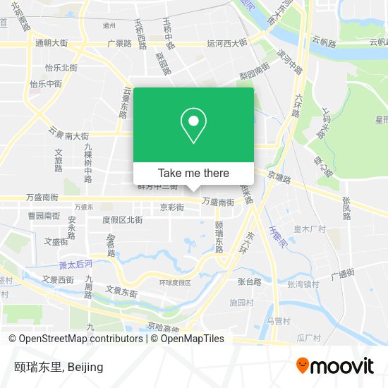 颐瑞东里 map