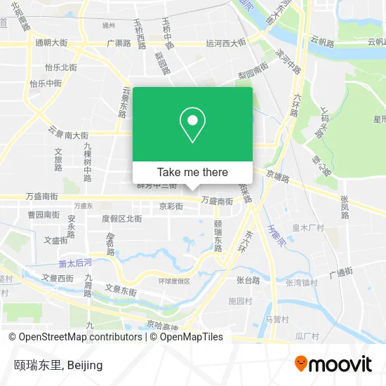 颐瑞东里 map