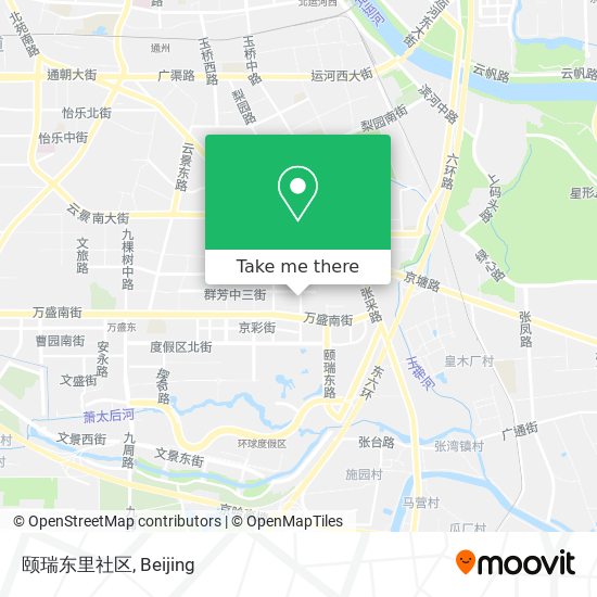 颐瑞东里社区 map