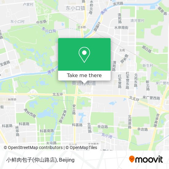 小鲜肉包子(仰山路店) map
