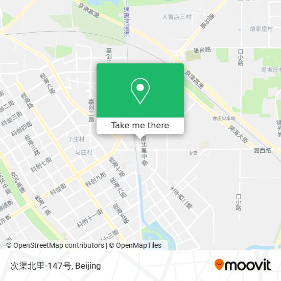 次渠北里-147号 map
