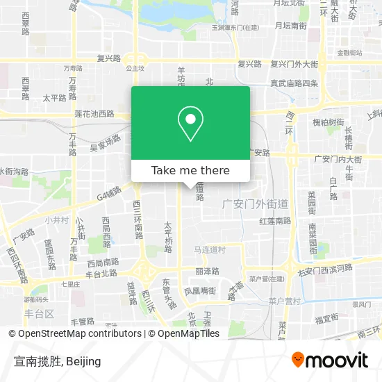 宣南揽胜 map