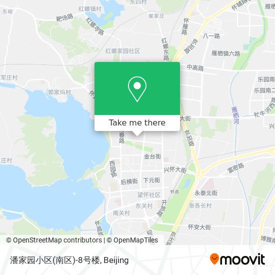潘家园小区(南区)-8号楼 map