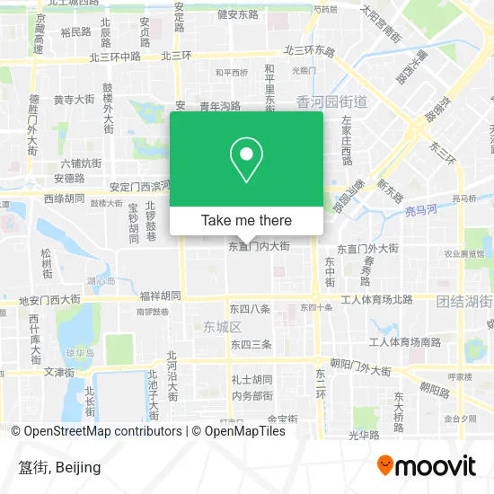 簋街 map