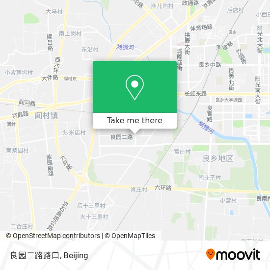 良园二路路口 map