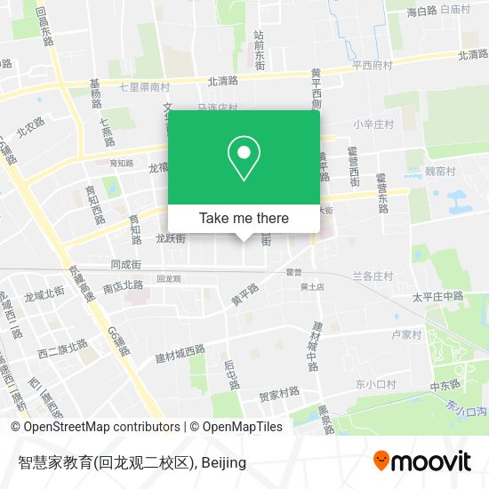 智慧家教育(回龙观二校区) map