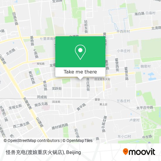 怪兽充电(渡娘重庆火锅店) map