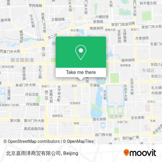 北京嘉雨泽商贸有限公司 map