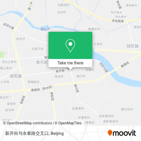 新开街与永泰路交叉口 map