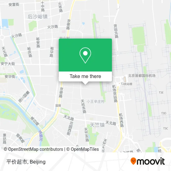 平价超市 map