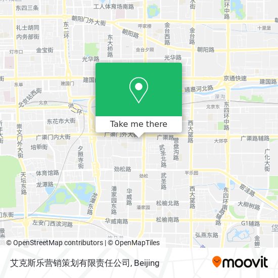 艾克斯乐营销策划有限责任公司 map