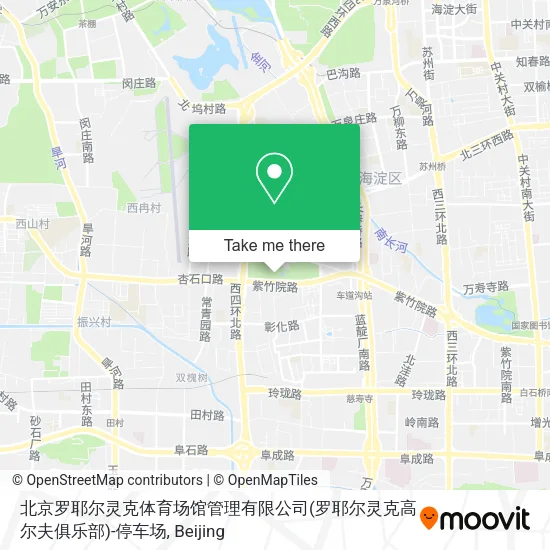 北京罗耶尔灵克体育场馆管理有限公司(罗耶尔灵克高尔夫俱乐部)-停车场 map