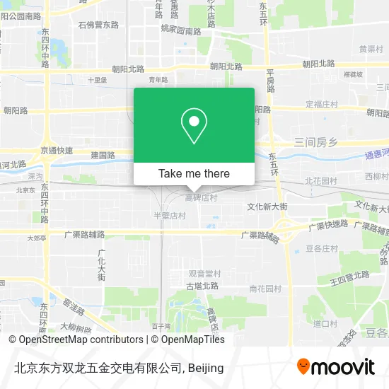 北京东方双龙五金交电有限公司 map