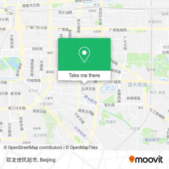 双龙便民超市 map