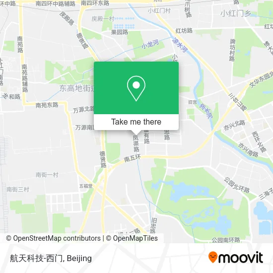 航天科技-西门 map