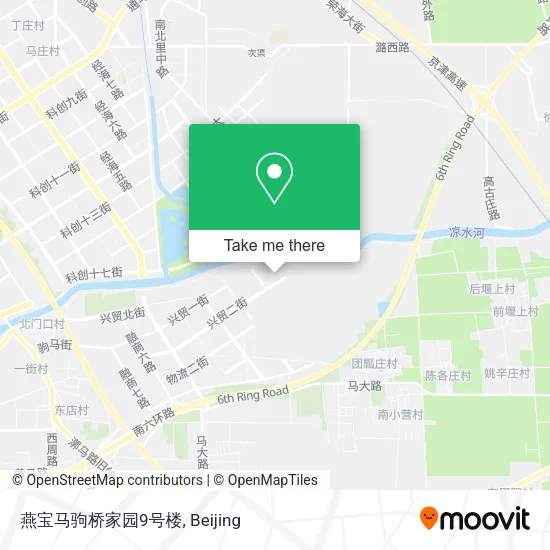 燕宝马驹桥家园9号楼 map