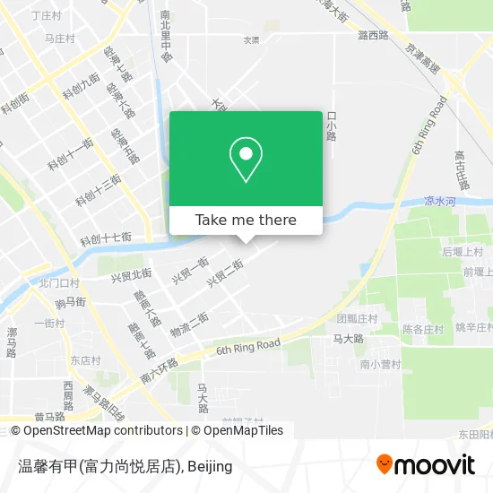 温馨有甲(富力尚悦居店) map