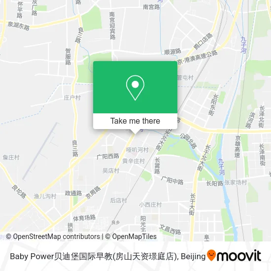Baby Power贝迪堡国际早教(房山天资璟庭店) map