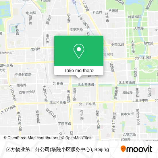 亿方物业第二分公司(塔院小区服务中心) map
