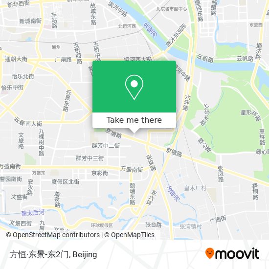 方恒·东景-东2门 map