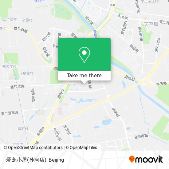 爱宠小屋(孙河店) map