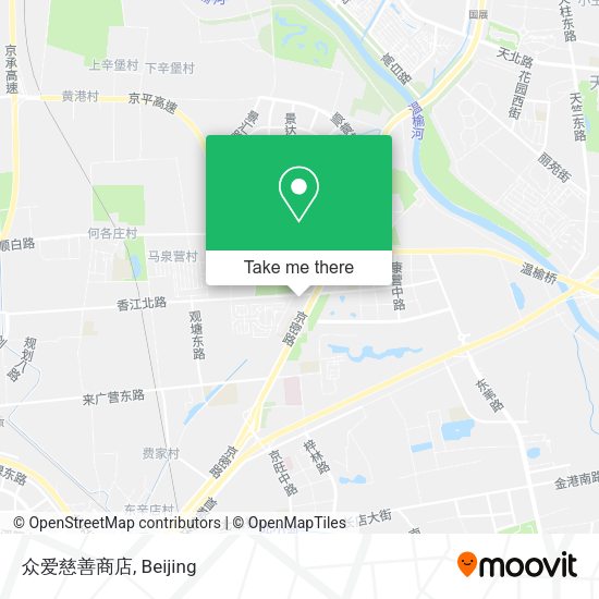 众爱慈善商店 map