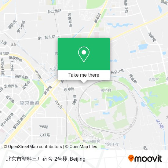 北京市塑料三厂宿舍-2号楼 map