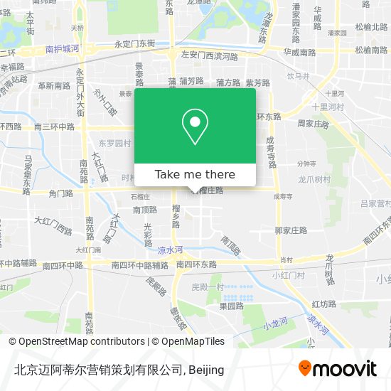 北京迈阿蒂尔营销策划有限公司 map