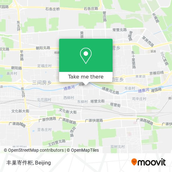丰巢寄件柜 map