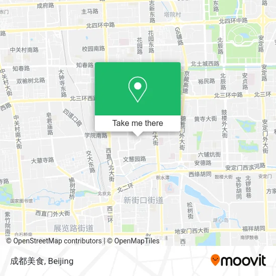 成都美食 map