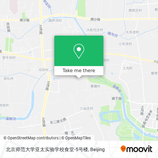 北京师范大学亚太实验学校食堂-5号楼 map