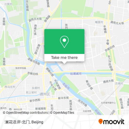 澜花语岸-北门 map