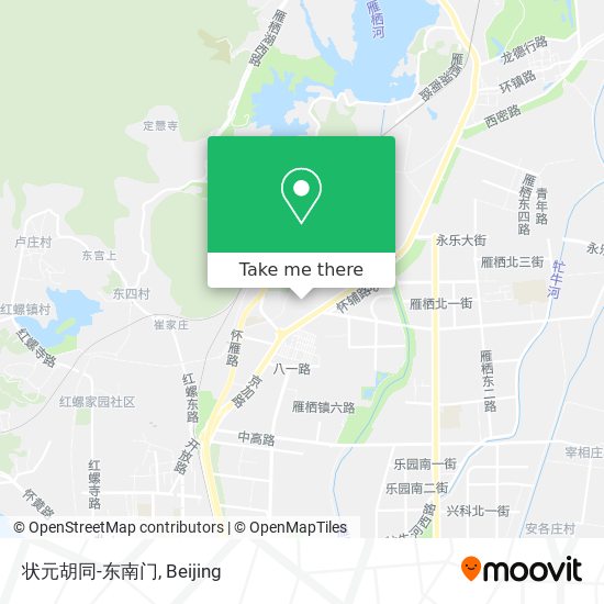 状元胡同-东南门 map