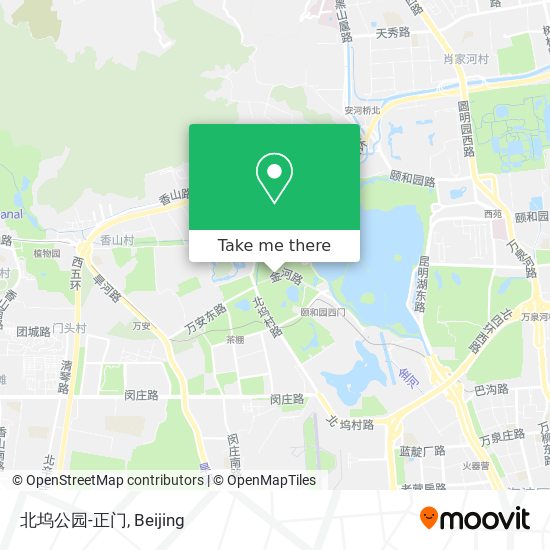 北坞公园-正门 map