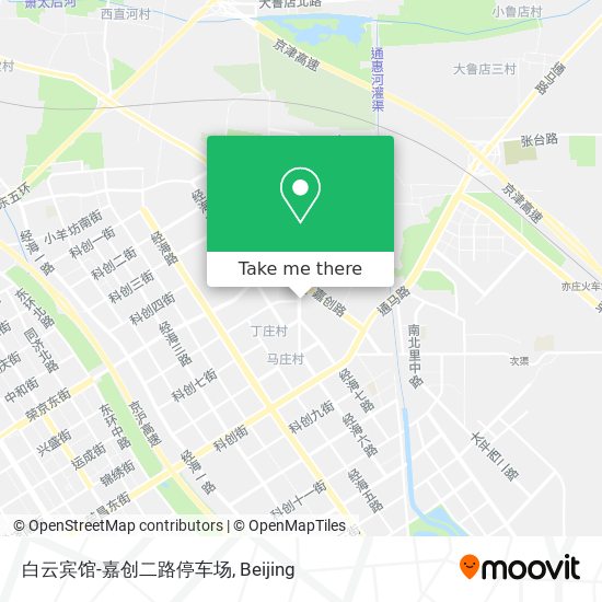 白云宾馆-嘉创二路停车场 map