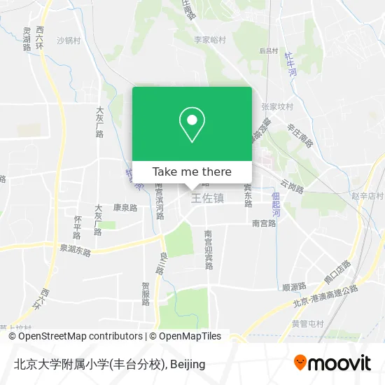 北京大学附属小学(丰台分校) map