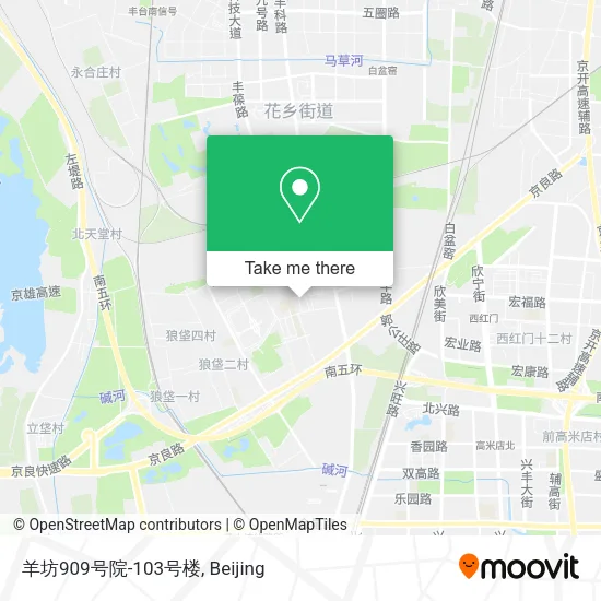 羊坊909号院-103号楼 map