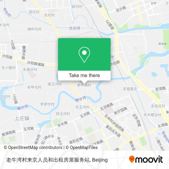 老牛湾村来京人员和出租房屋服务站 map