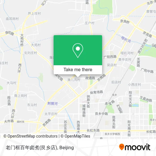 老门框百年卤煮(艮乡店) map