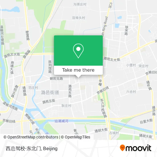 西总驾校-东北门 map